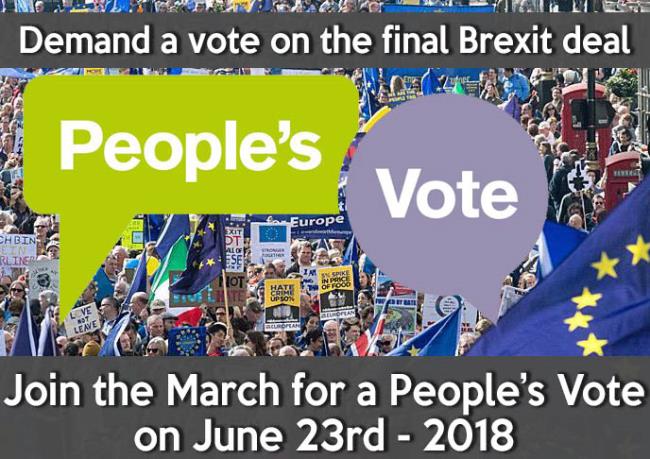 people's vote march - 23rd June 2018